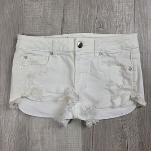 American Eagle White Super Super Stretch Denim Jeans